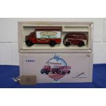 Corgi The Cumbrian Set Morris J Van & Bedford O Series Van - Mint/Box Good but Grubby