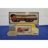 Corgi Foden S21 8 Wheel Platform Lorry with Sheeted Load/Rugby Cement - Mint/Box Good