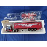 WSI Volvo F12 6x2 Twin Steer & Curtainside Trailer/Trevor Pye - Mint