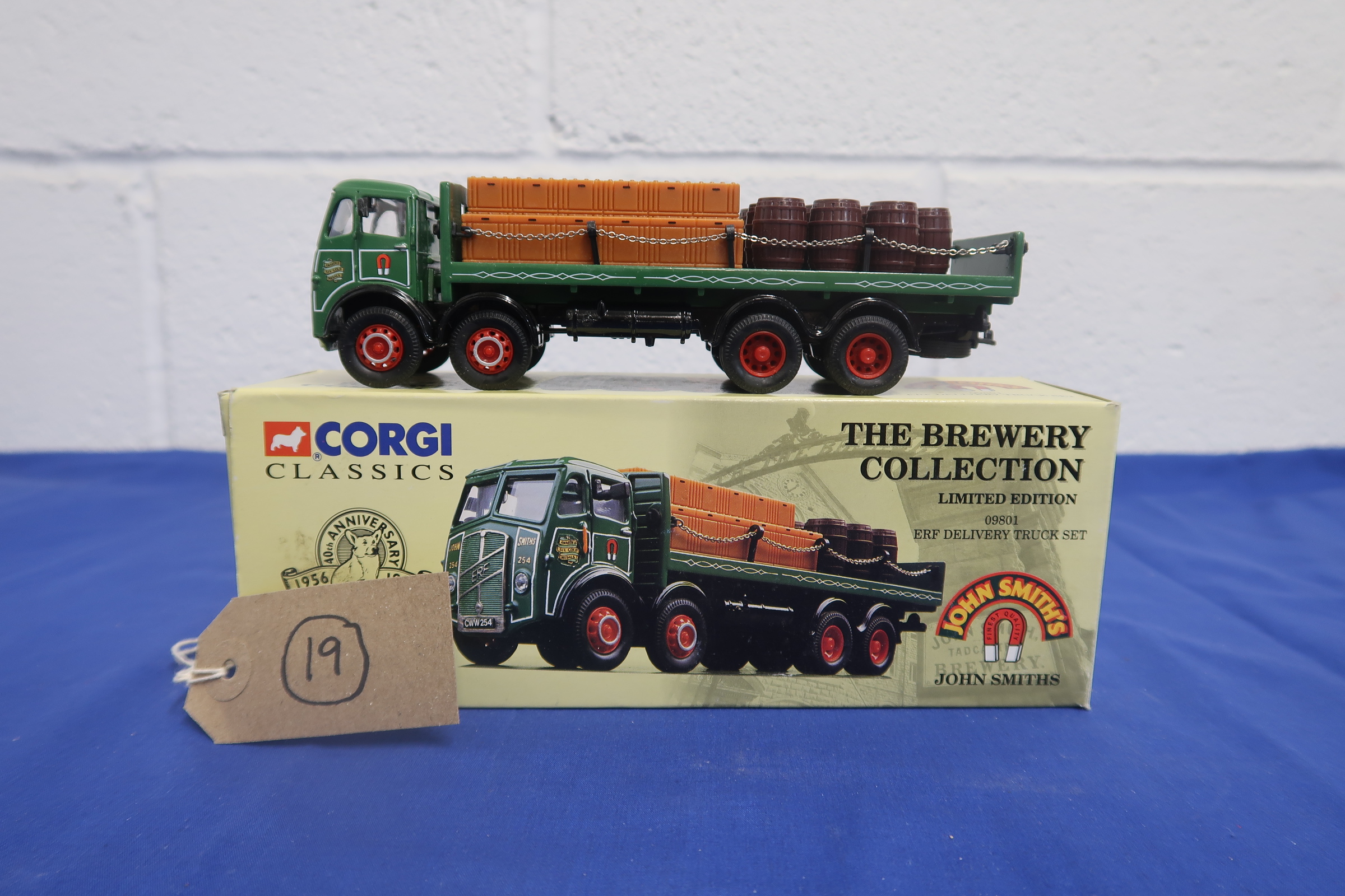 Corgi ERF Delivery Truck Set/John Smiths - Mint/Box Good