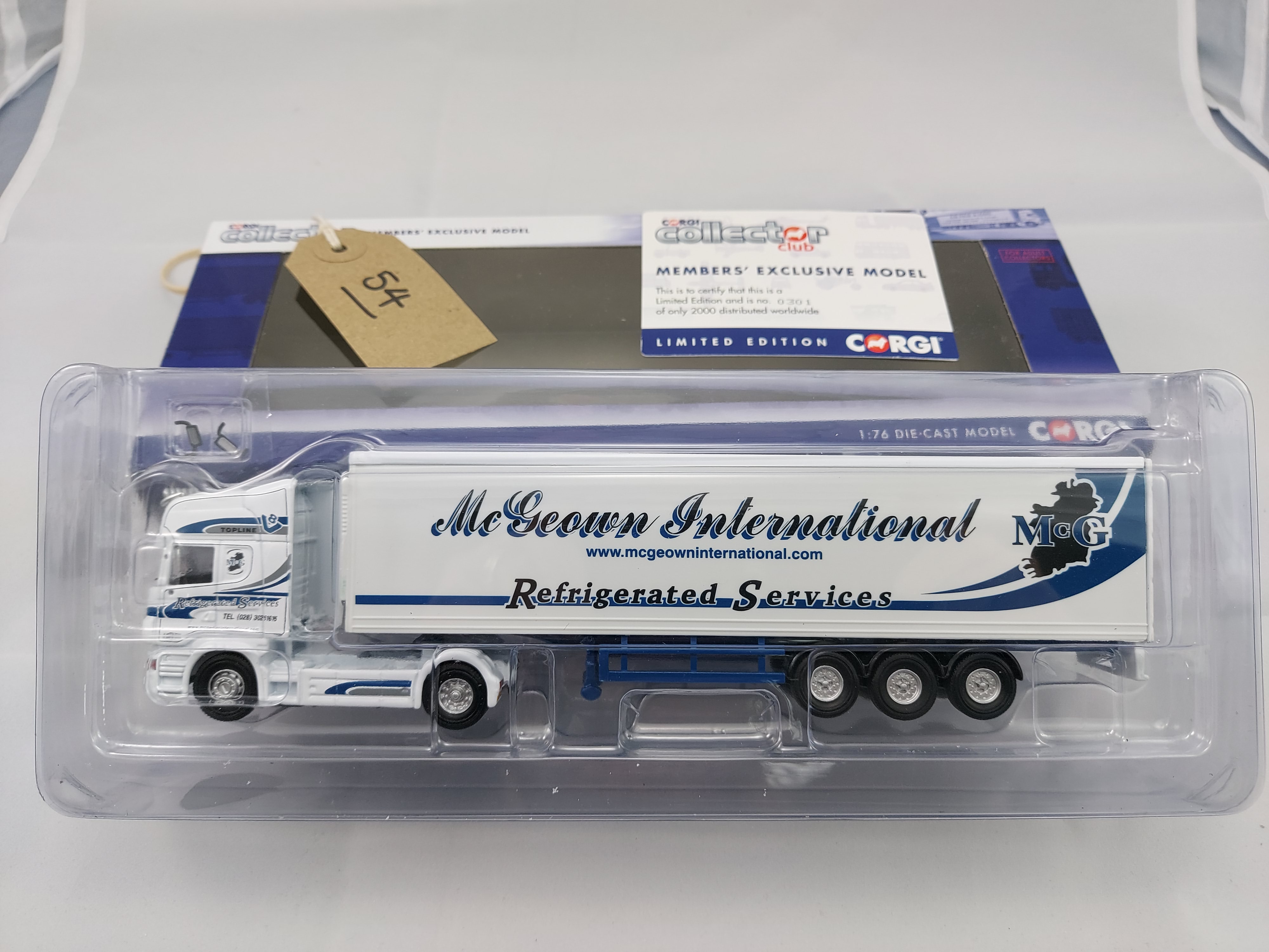 Corgi Scania R Fridge - McGeown International Ltd