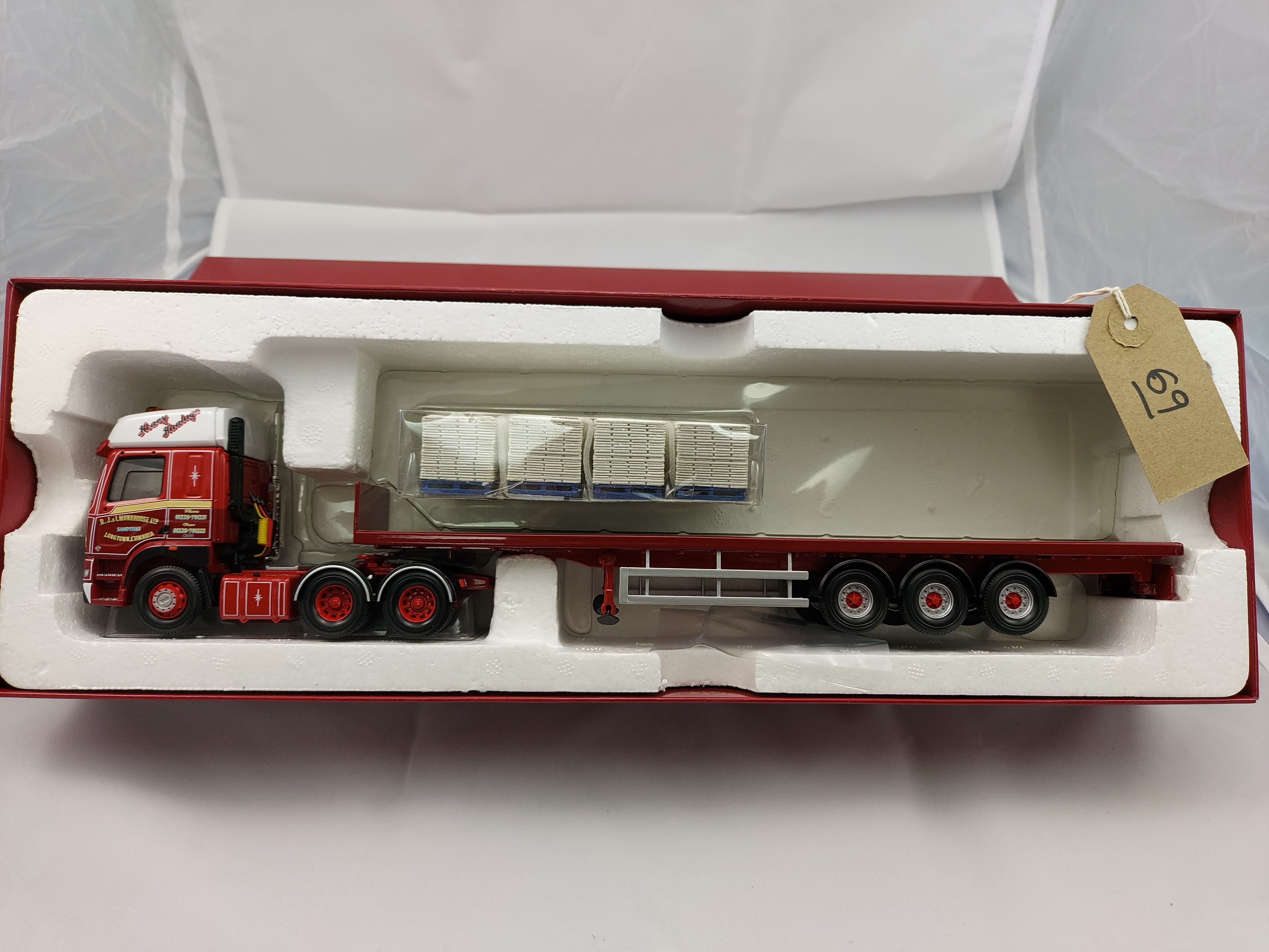 Corgi Foden Alpha, Flatbed Trailer & Peat Load - RJ & I Monkhouse Ltd