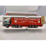 Corgi ERF EC Series Curtainside - Pollock (Scotrans) Ltd