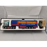 Corgi Scania Topline & Curtainside Trailer - Olivers Transport 'Sights & Sounds