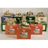 Lilliput Lane, a collection of eleven models, to include "Christmas Cake" L2397, "The Christmas