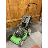 A Florabest petrol driven lawn mower, with Briggs & Stratton series 575EX 140cc engine.