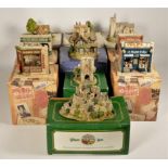 Lilliput Lane, a collection of models to include "Edinburgh Castle" L2247, "Moments in Time", "Short