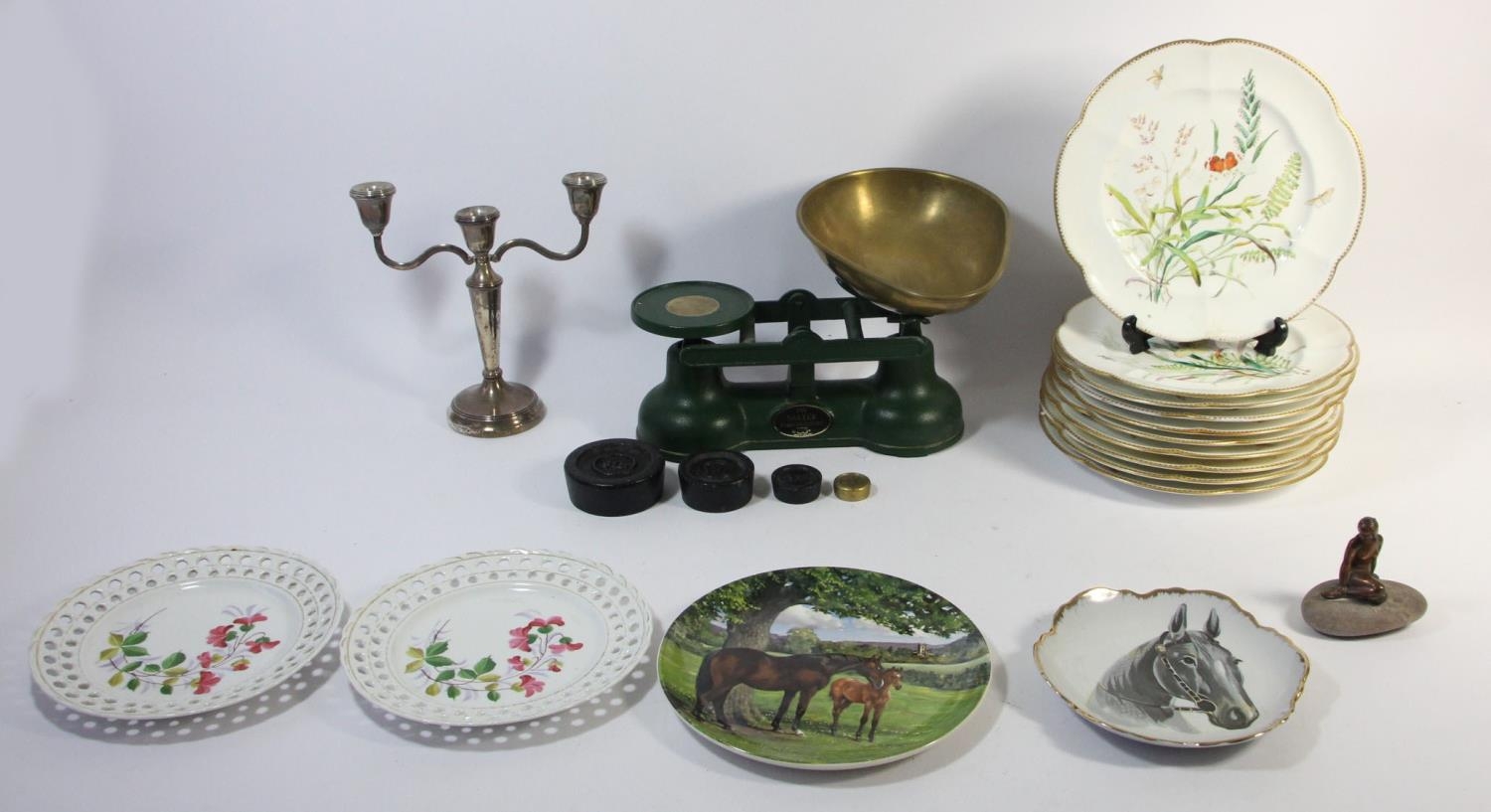 A collection of Dubarry Limoges enameled scent and trinket boxes together with, mid 20th Century - Image 2 of 2