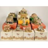 Lilliput Lane, a collection of models in two boxes to include "The Royal Albert Hall" L2311, "