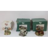 Lilliput Lane - Ltd Edition model 'Reflections Of Jade' together with 'Winter At High Ghyll' and '