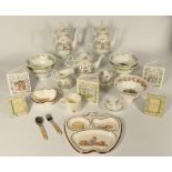 A collection of Royal Doulton Brambly Hedge ceramics to include, coffee pot, set of three Spring,