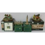 Lilliput Lane - Ltd Edition Model "Gypsy Encampment at Appleby Fair" L2596 together with "The