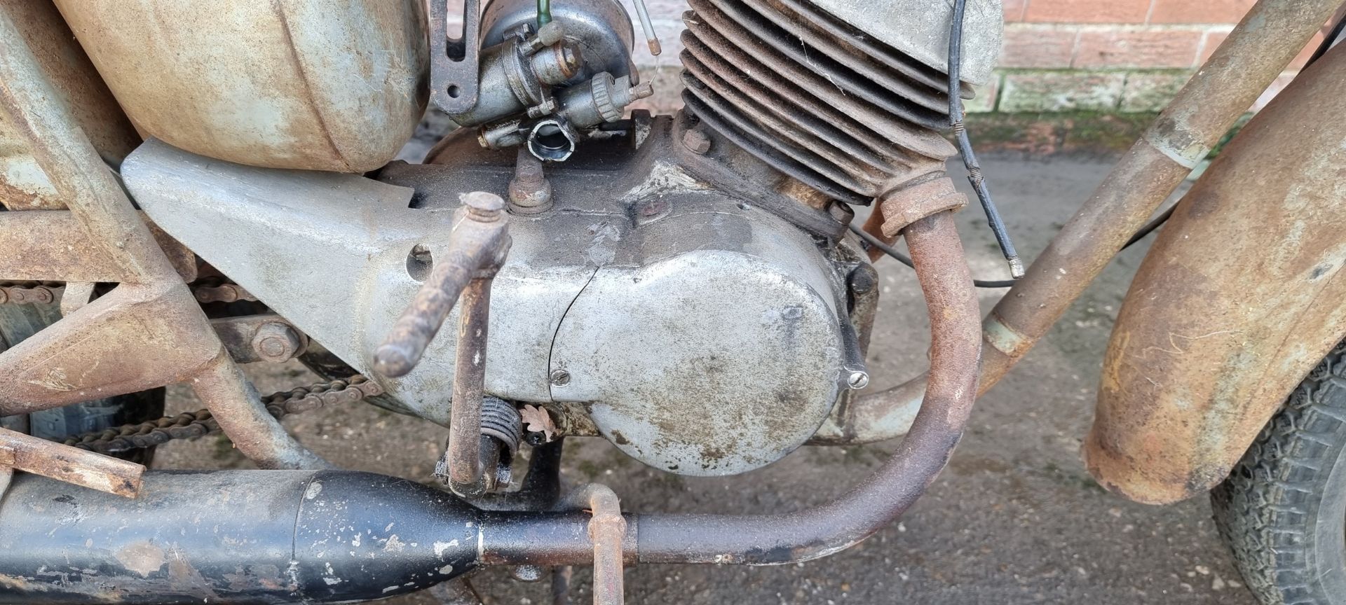 C.1955 Isomoto 125cc. Registration number not registered, NOVA 18P830165 dated 2017. Frame number - Image 6 of 12