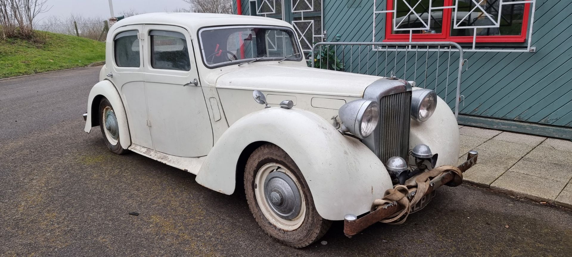 1949 Alvis TA14, 1892cc. Registration number KLP 11 (see text). Chassis number 22999. Engine