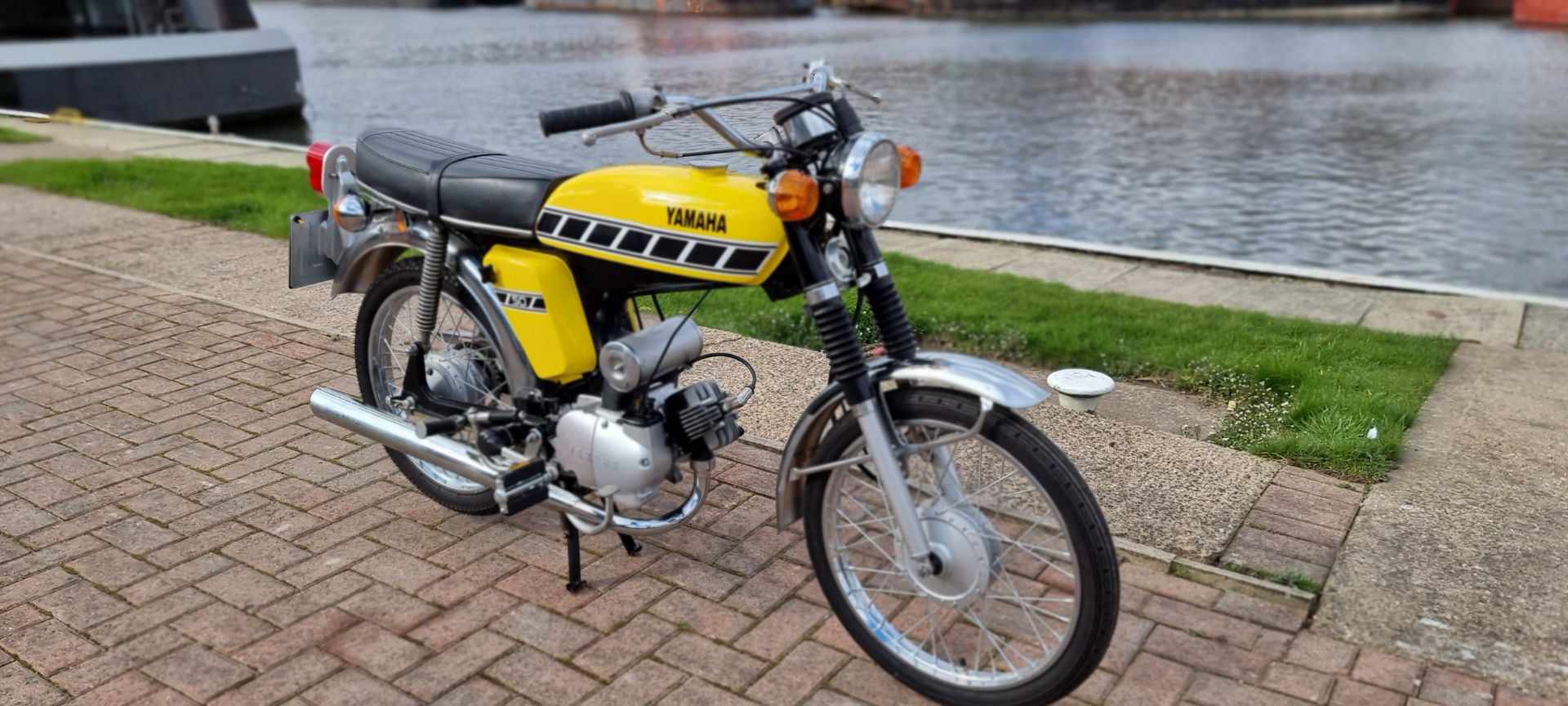 1976 Yamaha FS-1E, 49cc. Registration number NNH 549P. Frame number not found V5C says 101827. - Image 16 of 16