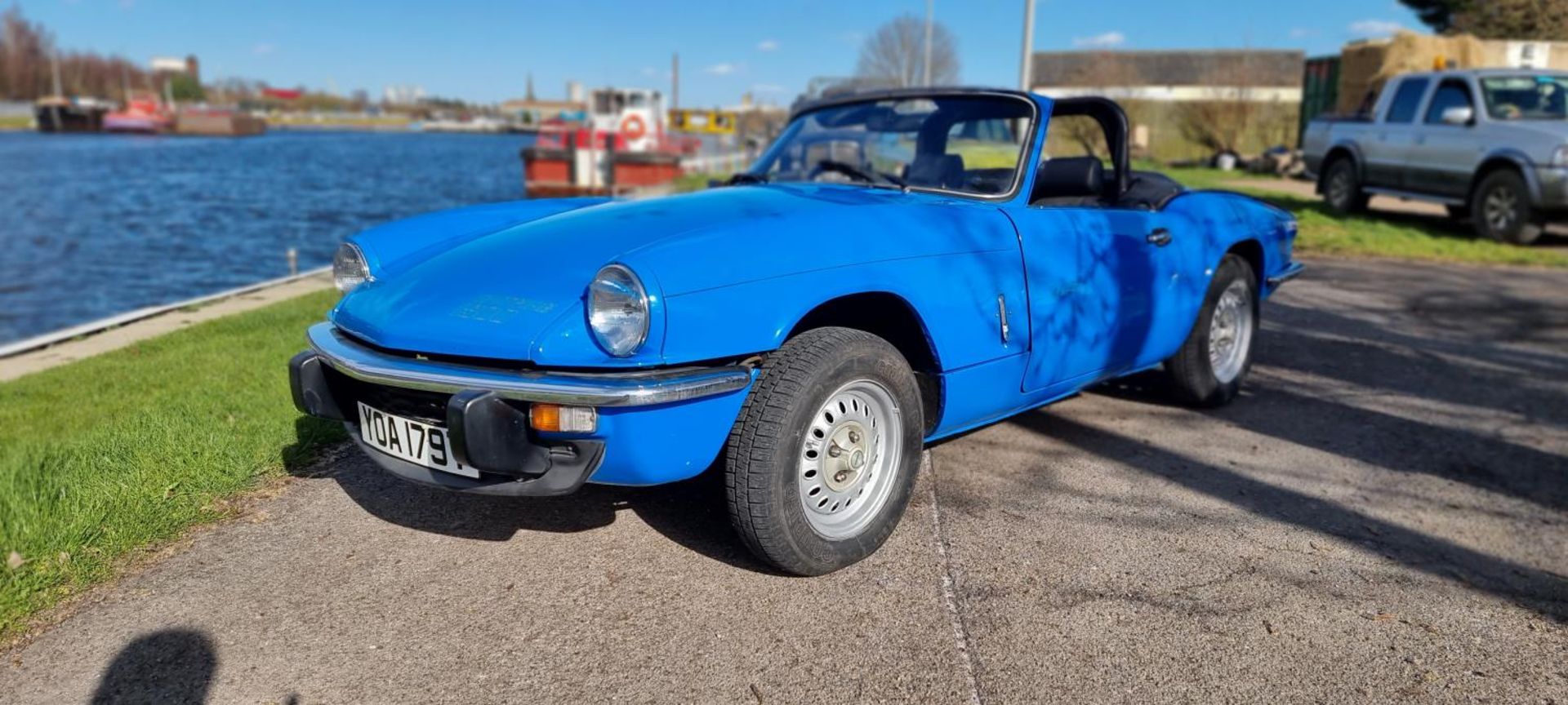 1978 Triumph Spitfire 1500. Registration number YOA 179T.