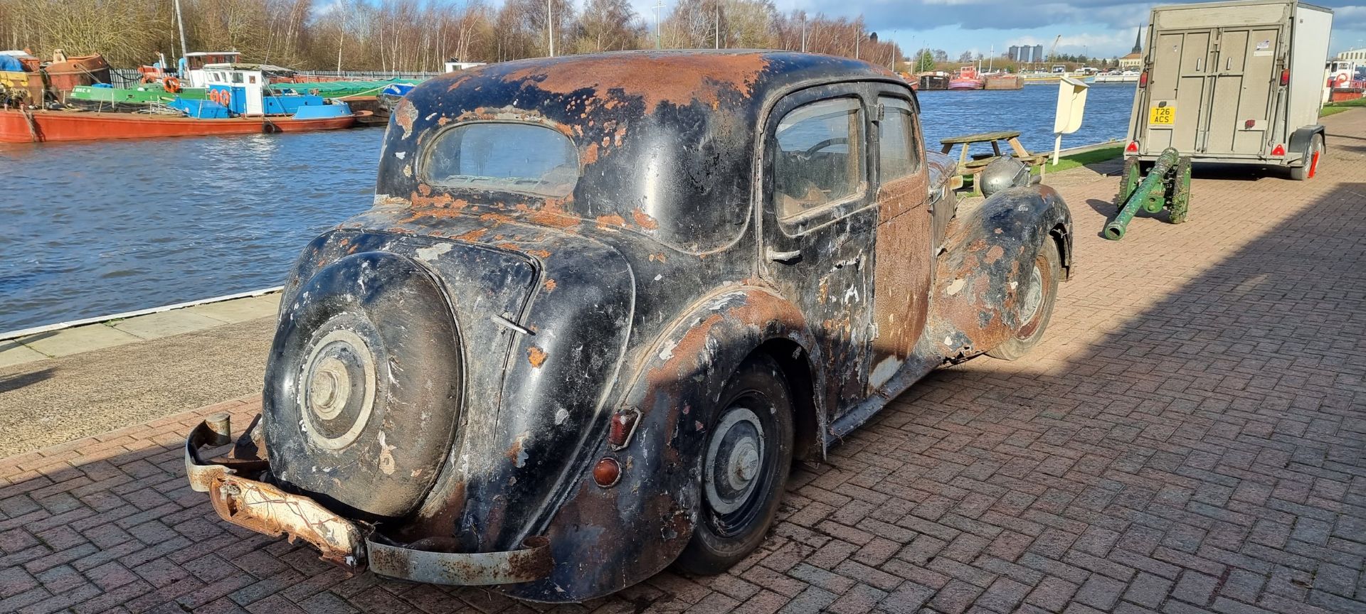 c.1949 Alvis TA14, project Registration number EY 9160 (not registered with DVLA), Chassis number - Image 5 of 14