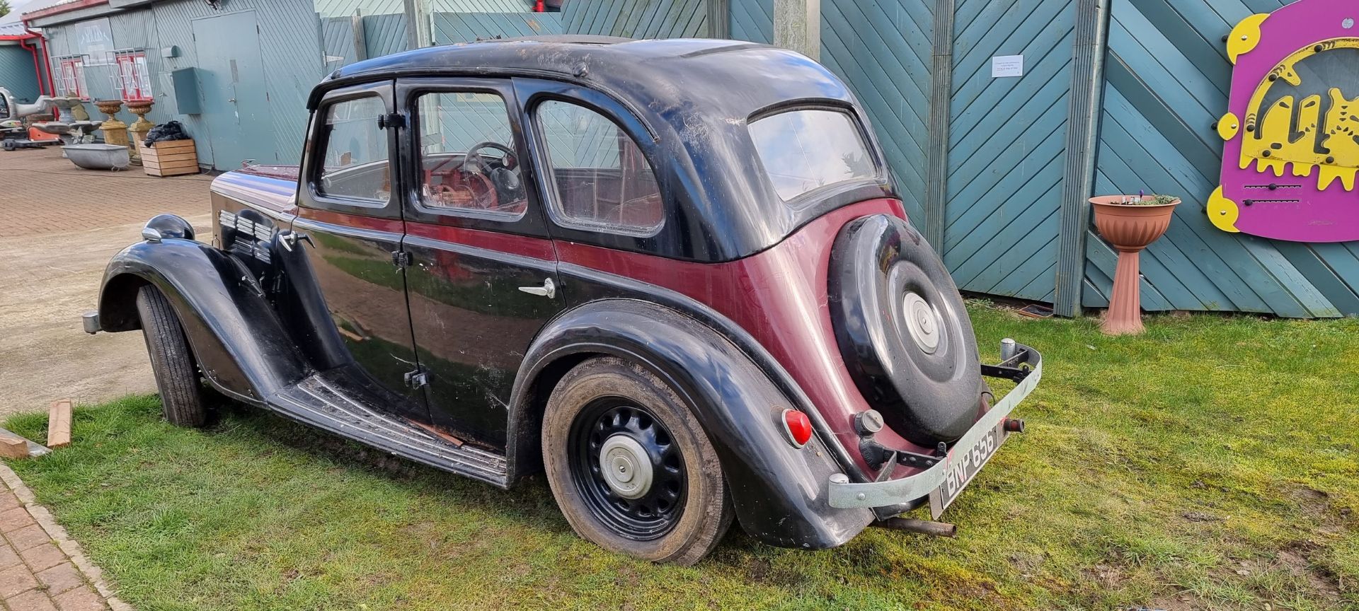 1937 Morris ten-Four, 1292cc. Registration number BNP 656 (see text). Chassis number unknown. Engine - Image 5 of 17