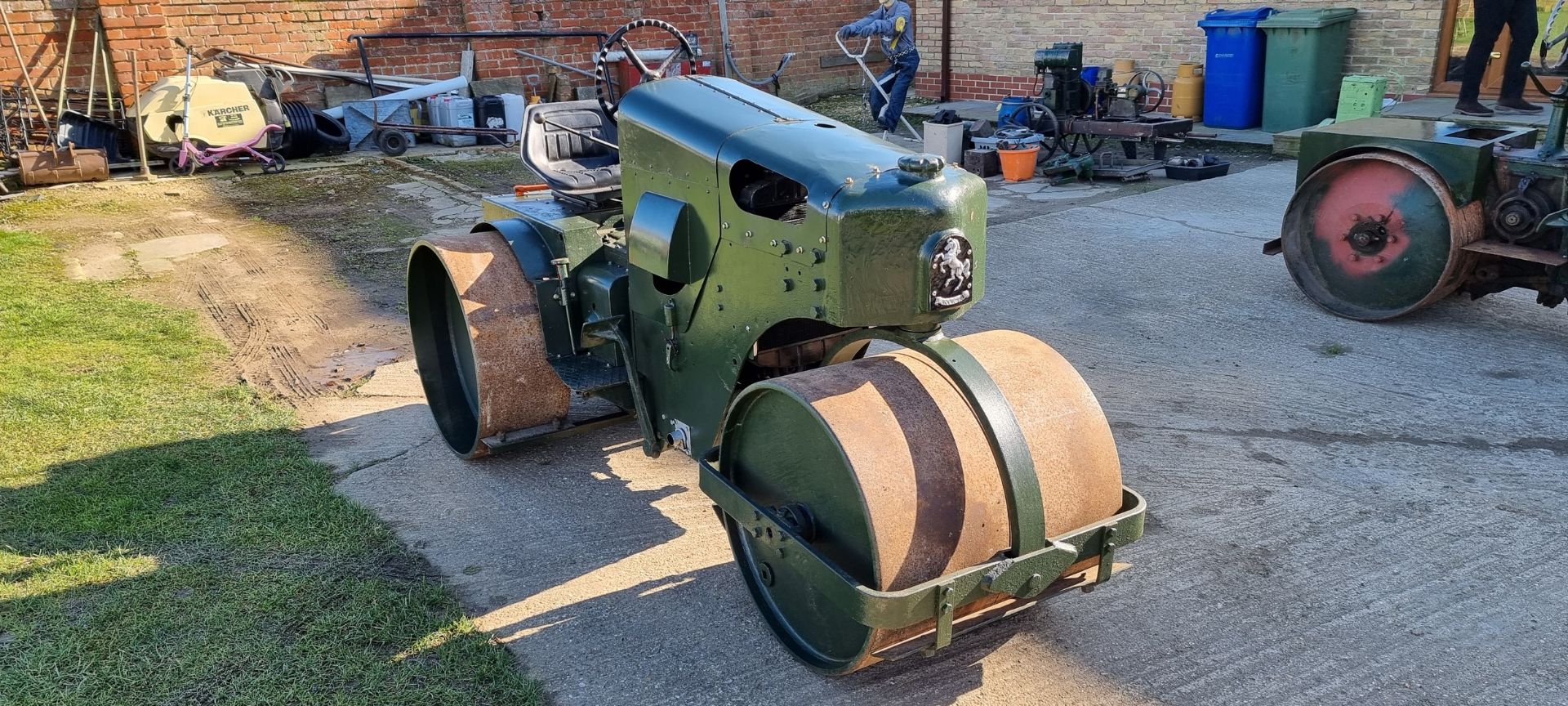 Aveling Barford GA Road Roller, c.1959. Serial number GA 1105. In 1933 Aveling-Barford, Ltd. were