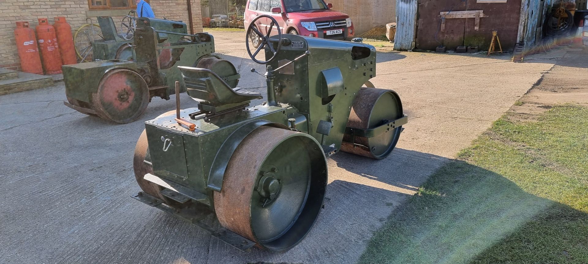 Aveling Barford GA Road Roller, c.1959. Serial number GA 1105. In 1933 Aveling-Barford, Ltd. were - Image 6 of 10