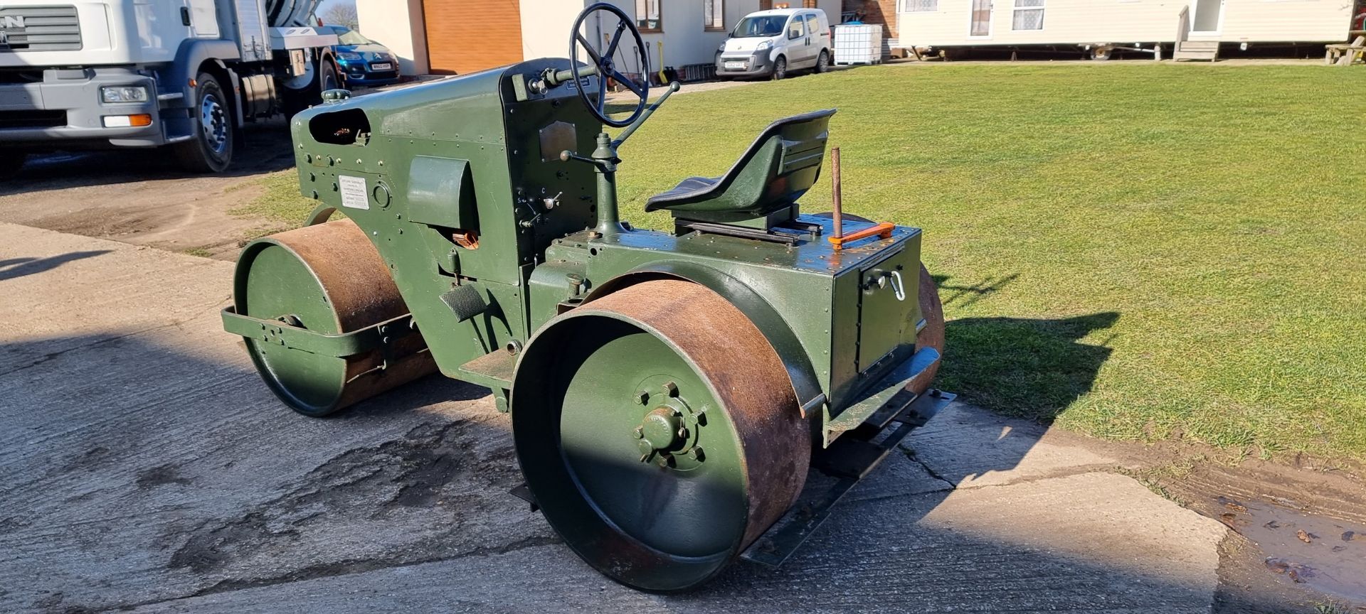 Aveling Barford GA Road Roller, c.1959. Serial number GA 1105. In 1933 Aveling-Barford, Ltd. were - Image 5 of 10