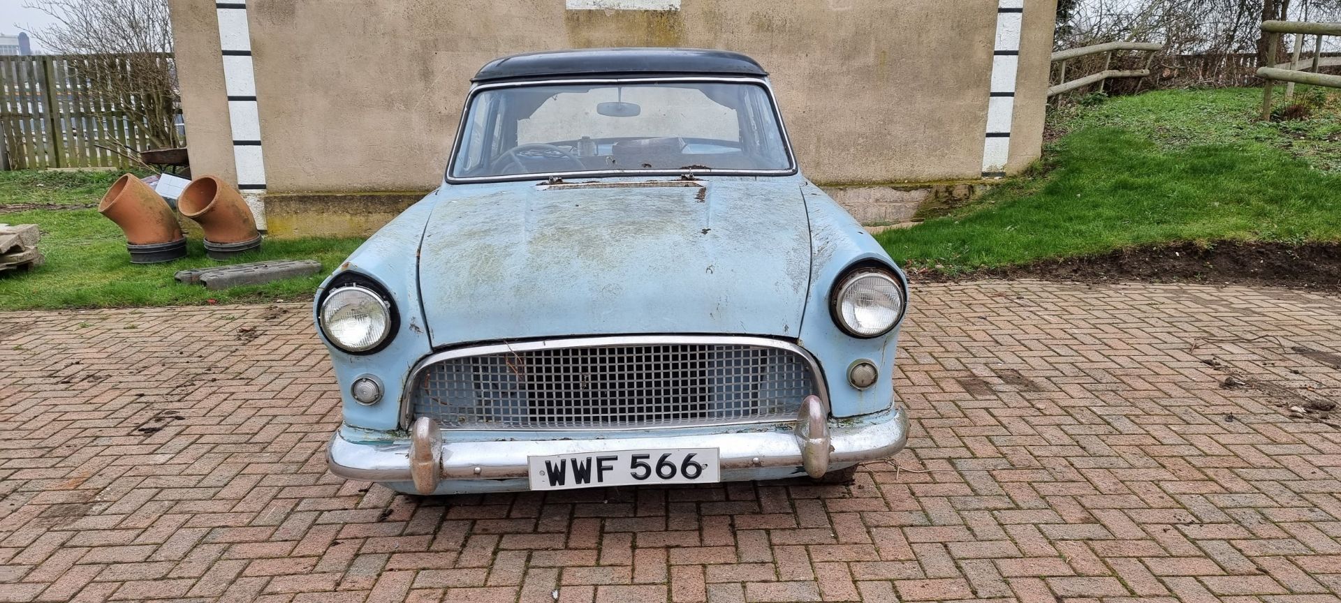 1959 Ford Consul MkII, Lowline 1,703cc. Registration number WWF 566 (see text). Chassis number - Image 3 of 14