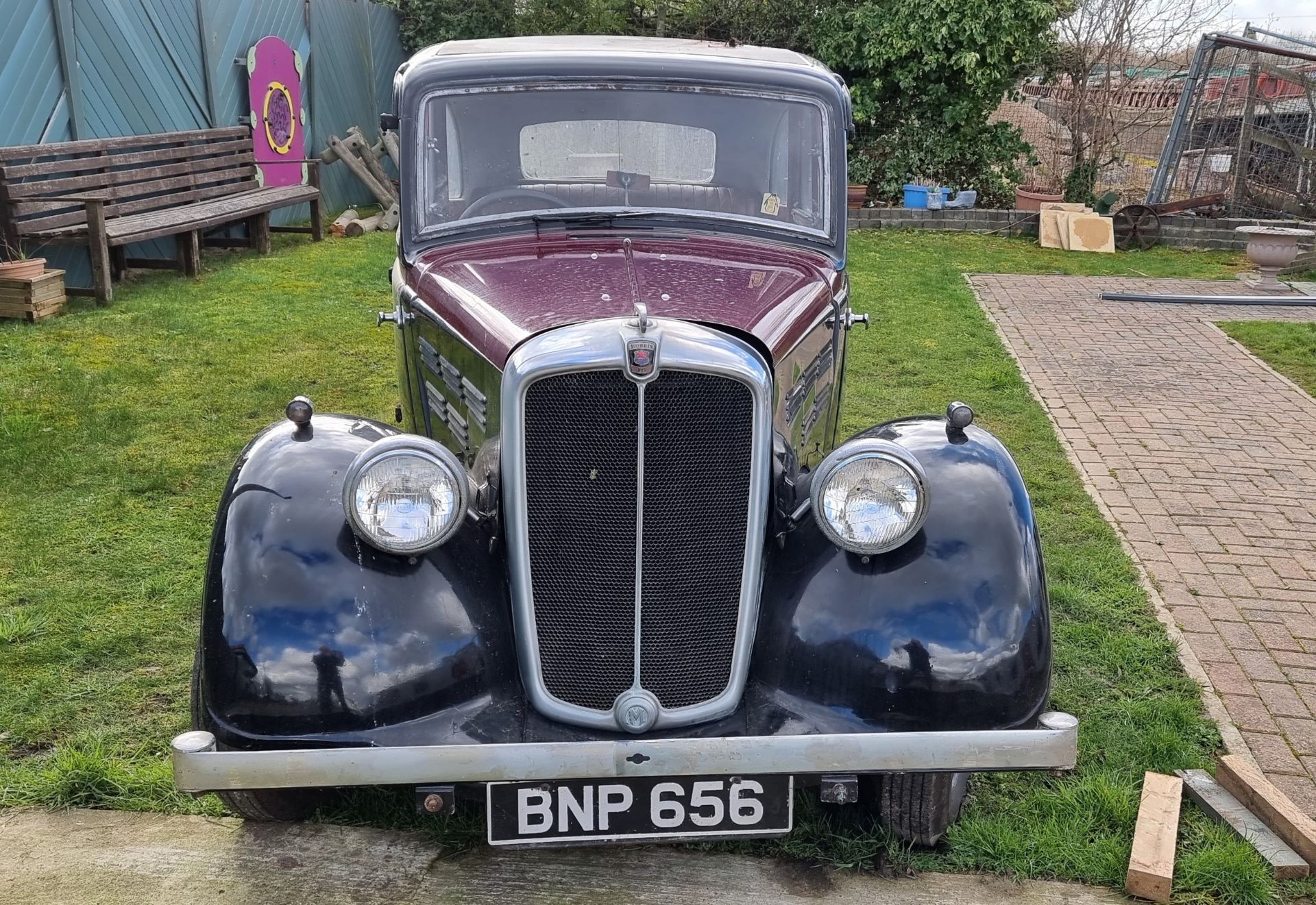 1937 Morris ten-Four, 1292cc. Registration number BNP 656 (see text). Chassis number unknown. Engine - Image 3 of 17