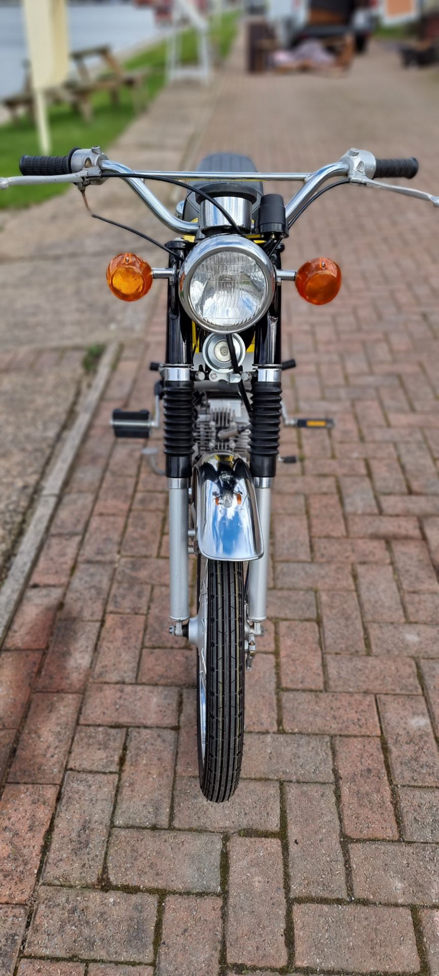 1976 Yamaha FS-1E, 49cc. Registration number NNH 549P. Frame number not found V5C says 101827. - Image 3 of 16