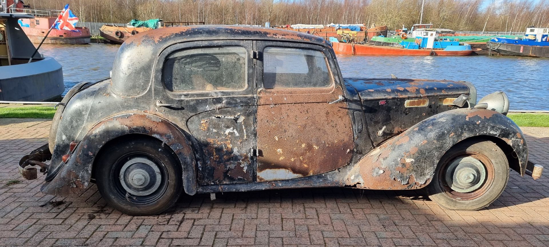 c.1949 Alvis TA14, project Registration number EY 9160 (not registered with DVLA), Chassis number - Image 7 of 14