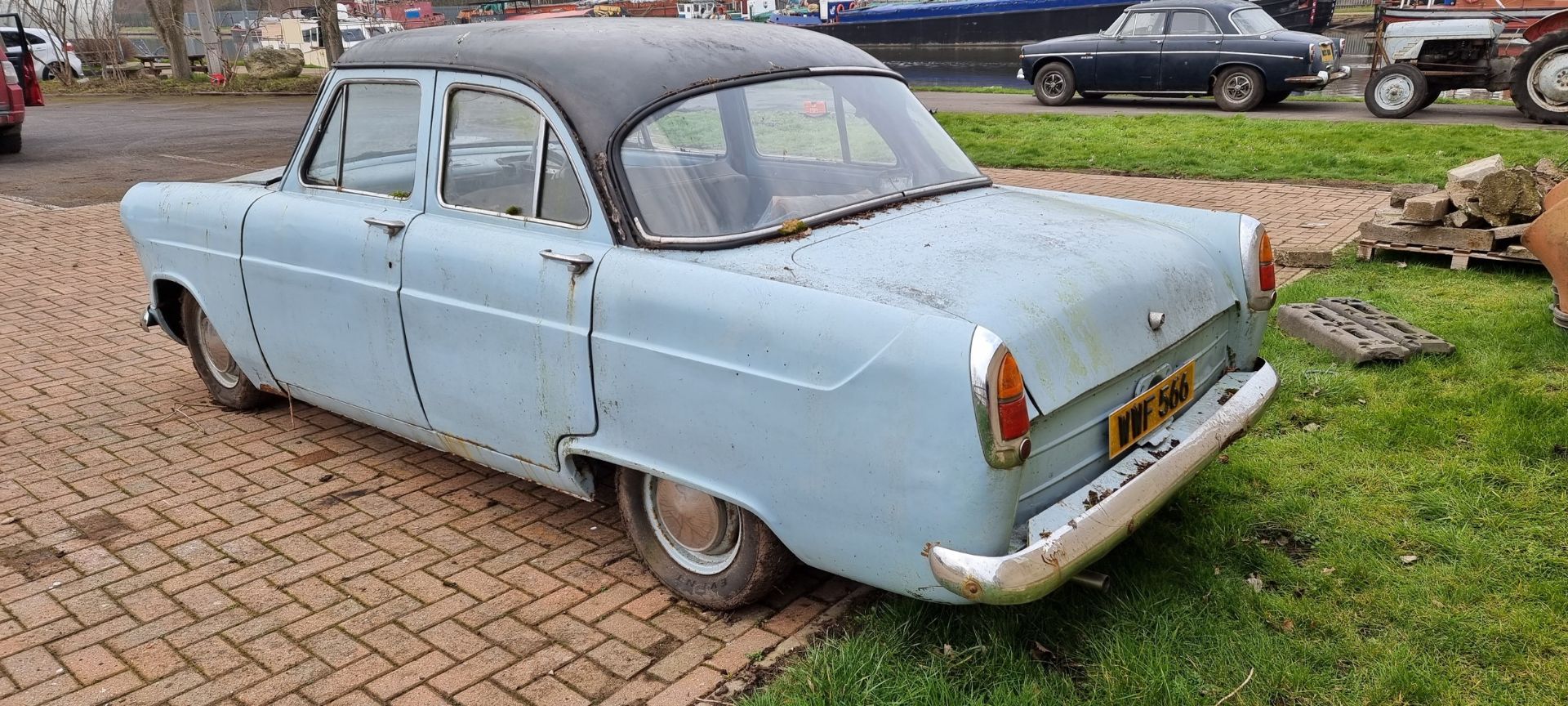 1959 Ford Consul MkII, Lowline 1,703cc. Registration number WWF 566 (see text). Chassis number - Image 4 of 14