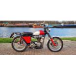 1957 Ariel NH Red Hunter Special, 350cc. Registration number 340 YUM (non transferrable) Frame