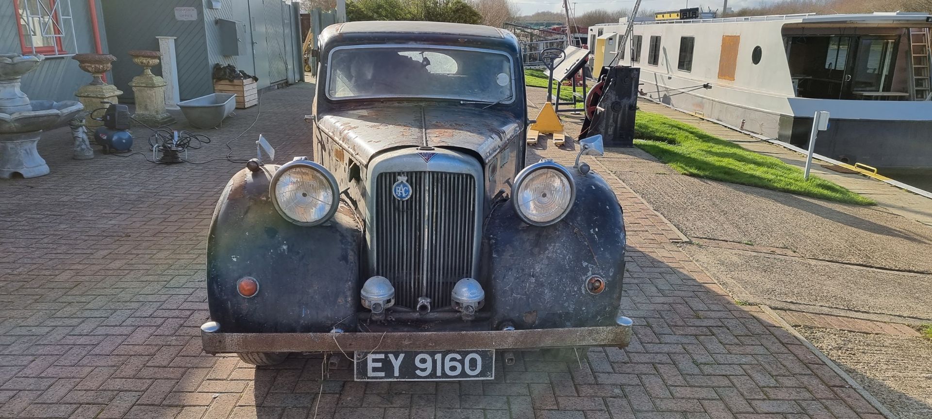 c.1949 Alvis TA14, project Registration number EY 9160 (not registered with DVLA), Chassis number - Image 3 of 14