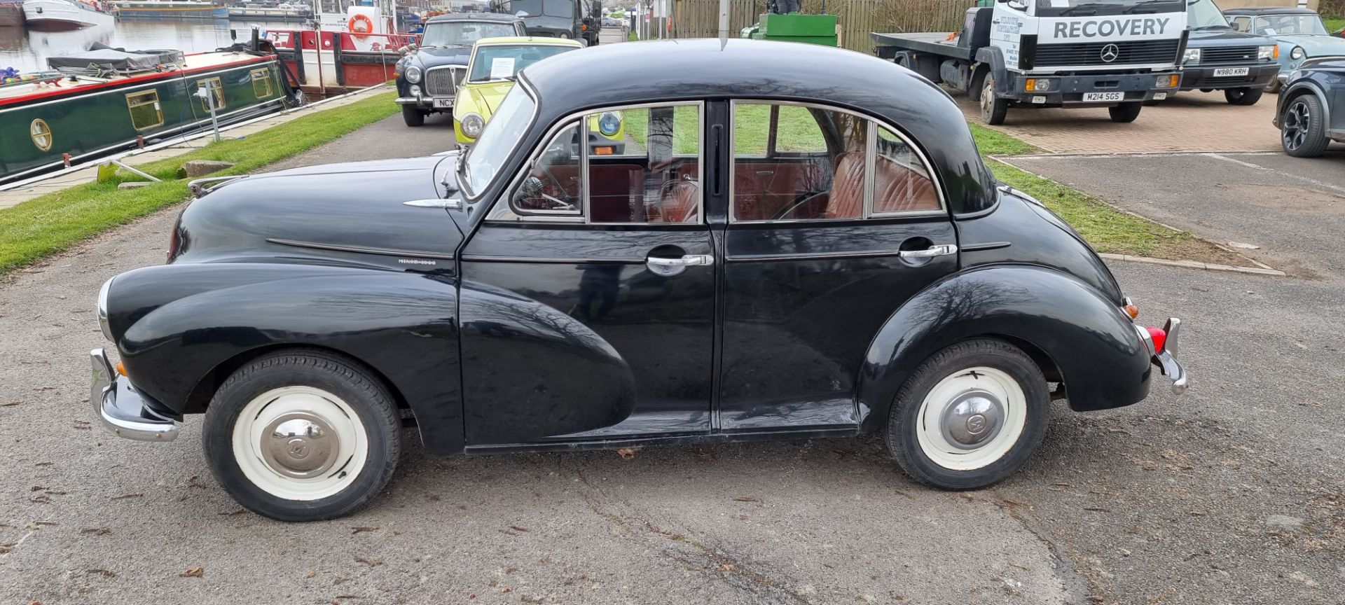 1958 Morris Minor, 948cc. Registration number 736 YUF (non transferrable). - Image 5 of 19