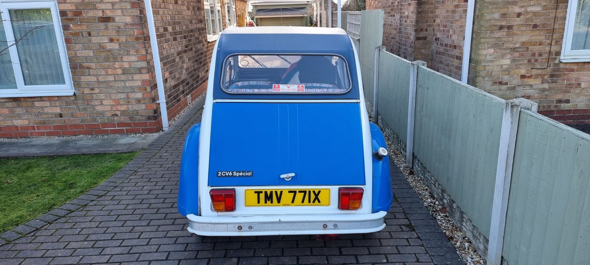 1982 Citroen 2CV6 Special, 602cc. Registration number TMV 771X. Chassis number VF7 AZKA00. - Image 6 of 15