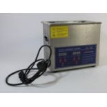 A Digital Ultrasonic Cleaner, model 20A, 0-30 min timer, spares or repair, needs a new basket