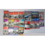 A large collection of approximately 250 railway related magazines to include, Backtrack, Railway