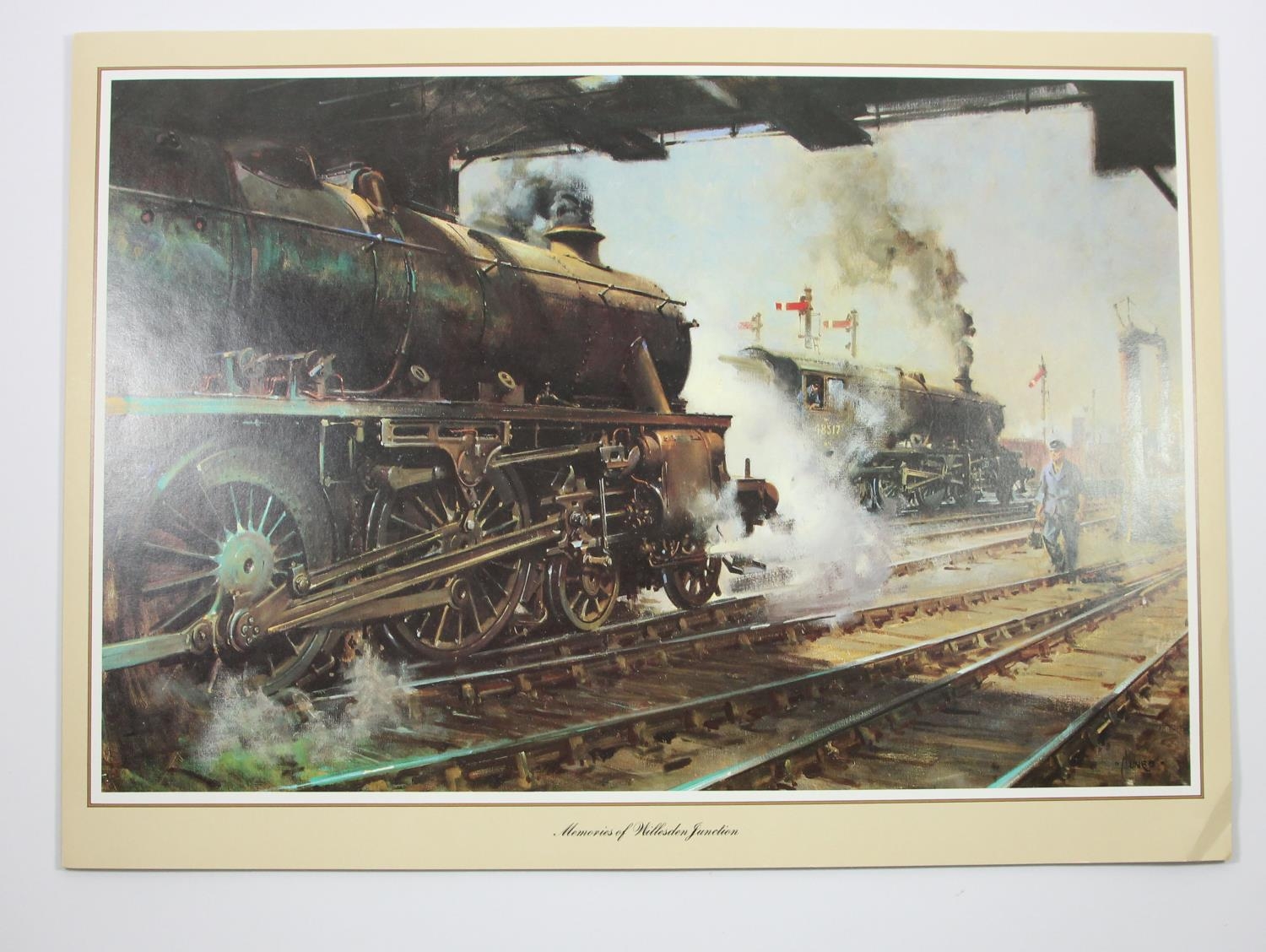 Terence Cuneo, a portfolio of 12 18" x 12" prints to include, An Engine is Wheeled, Clapham - Image 3 of 15