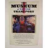 British Railways board poster, c.1960's, advertising The Museum of British Transport, Clapham High