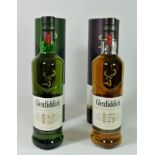 Glenfiddich, single malt whiskey, aged 10 and 15 years (2)