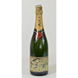 Moet & Chandon, one bottle, 75cl.