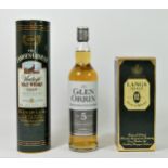 Langs 12 year old, Grouse Vintage Malt Whisky 1992, Glen Orrin aged 5 years (3).