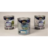 18 tin of Dulux Weather Shield, including undercoat, exterior wood and metal and others, various