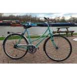 A ladies 3 speed bicycle, manufactured by Wayfarer, complete with original chrome mudguards,