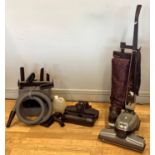 A Kirkby Performance G5 upright vacuum cleaner, with accessories and tool holder, together with a