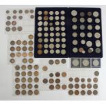 A collection of early 20th Century and later coinage to include crowns, pennies, commemorative and