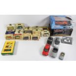 A collection of modern diecast models, to include Matchbox 'models of yesteryear' Lledo 'Days