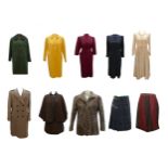 A collection of ten pieces of ladies vintage fashion, including a Vivienne Westwood skirt, Welsh