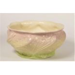 A Royal Worcester acanthus leaf bowl, pattern G 912, diameter 22cm