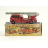 A 'Matchbox' series Lesney NoK-15 King size Merryweather Fire Engine, playworn, original box