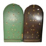 Two Bagatelle games, with balls, 76cm x 39cm (2)